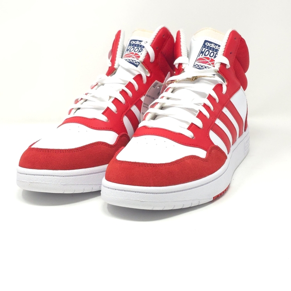 adidas Other - adidas Men’s Hoops 3.0 Mid Basketball Shoes Red